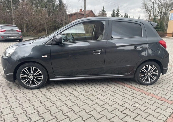 Mitsubishi Space Star cena 22500 przebieg: 95000, rok produkcji 2013 z Pabianice małe 92